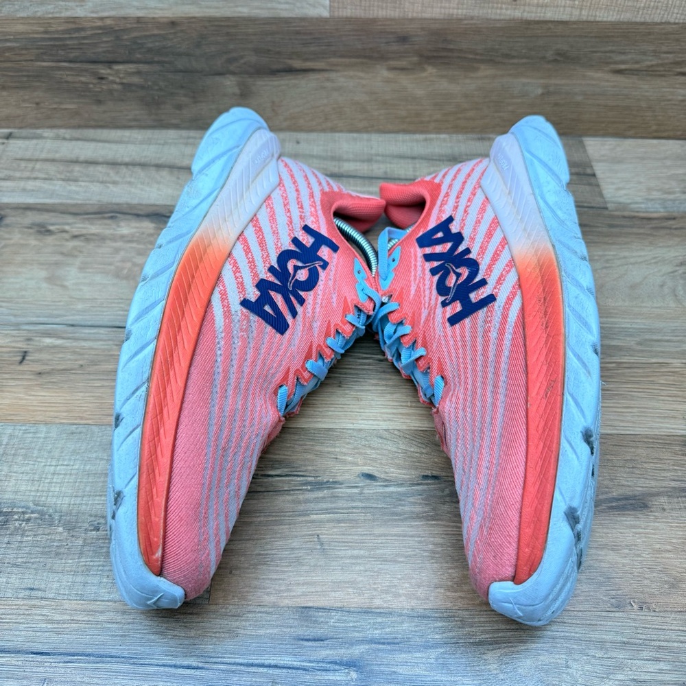 Hoka One One Mach 5 Women's Size 9B  Running Shoes Peach Parfait - Picture 6 of 9